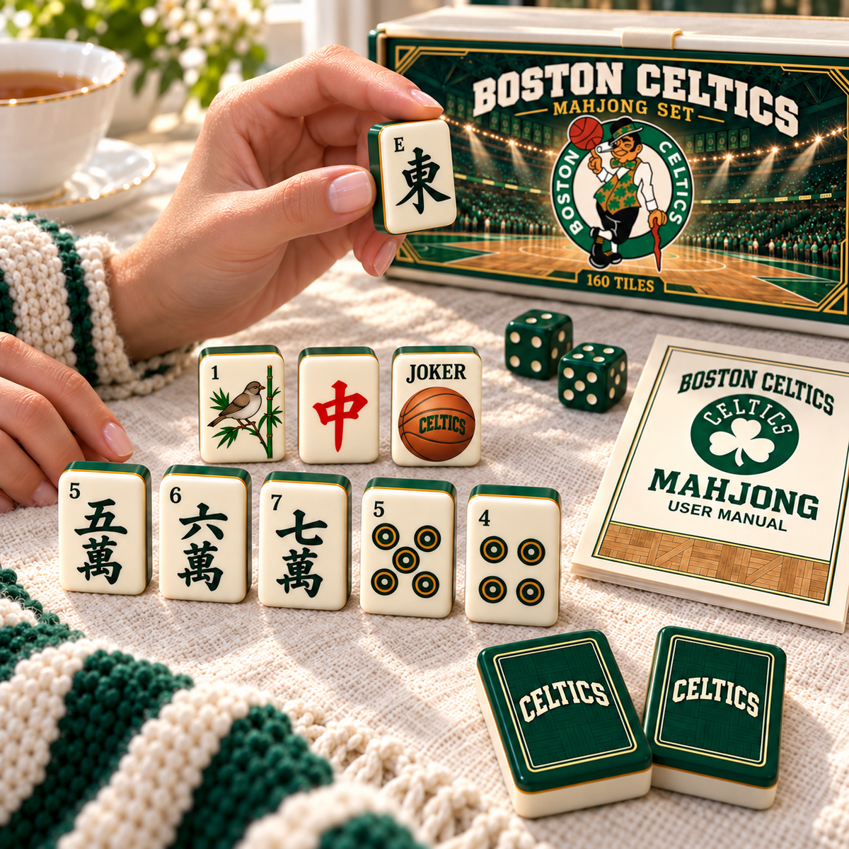Premium BNCS Mahjong Tiles Set TTMH
