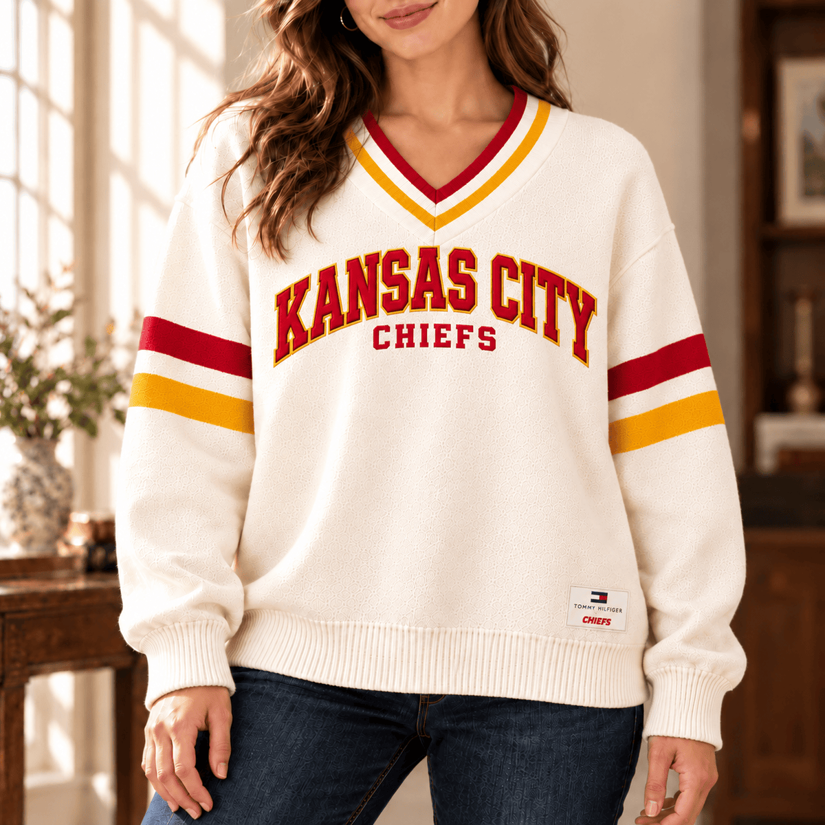 KCC Varsity V-Neck Sweater PNPA