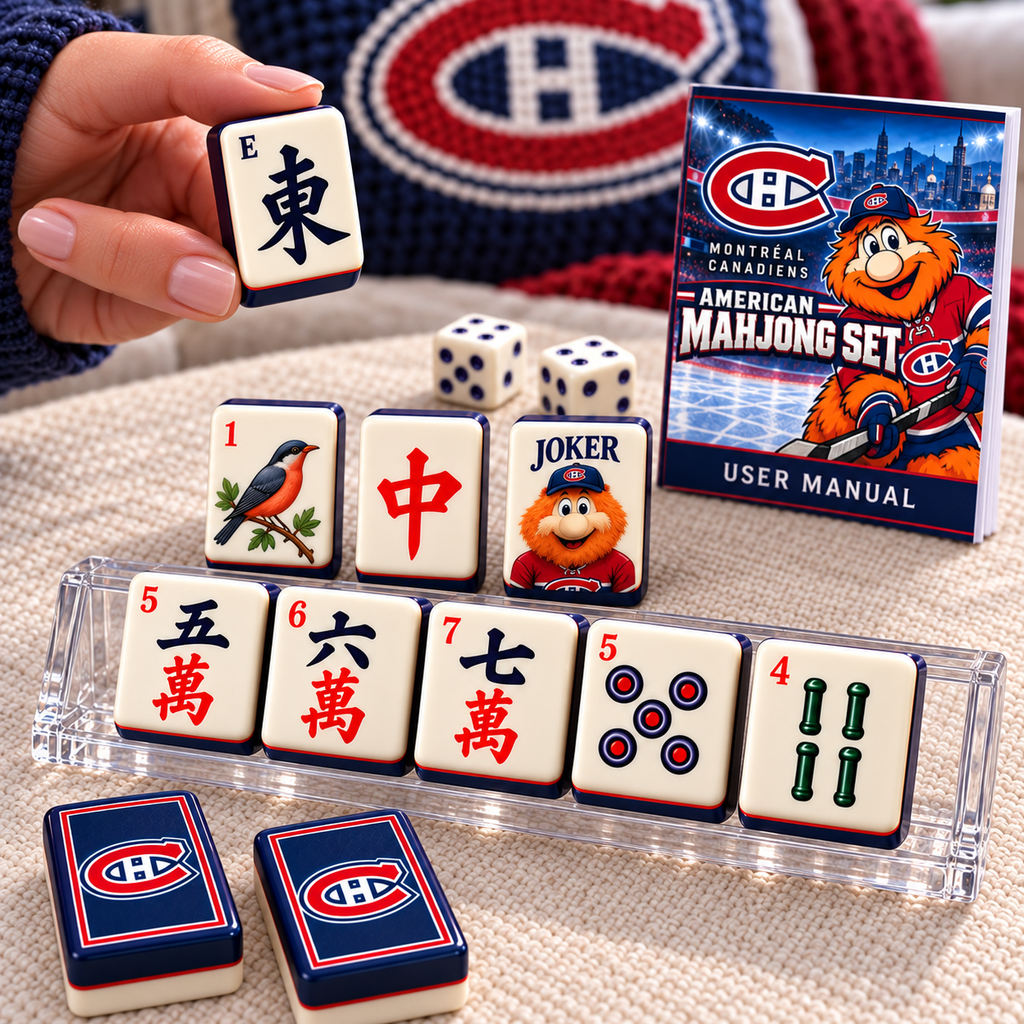 Premium MTC Mahjong Tiles Set TTMH