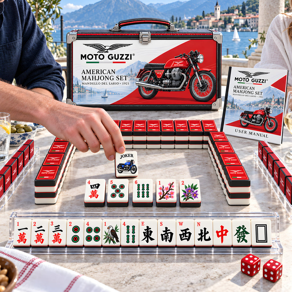 Premium MTGZ Mahjong Tiles Set PVNA