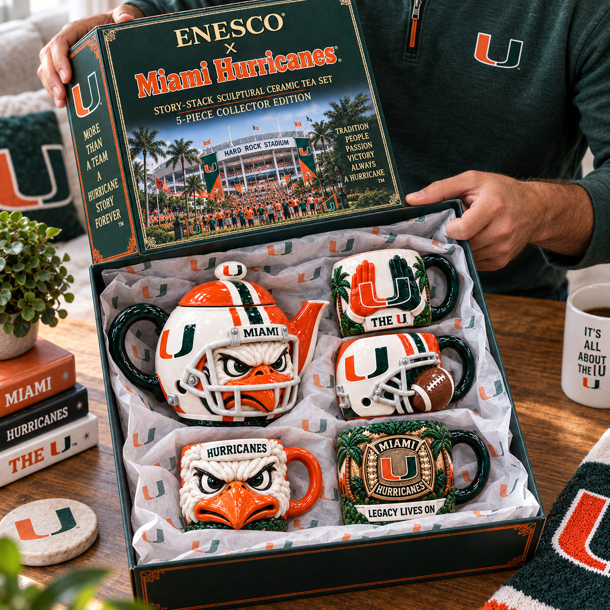 MHC Premium Sculptural Ceramic Drinkware Set NTNA
