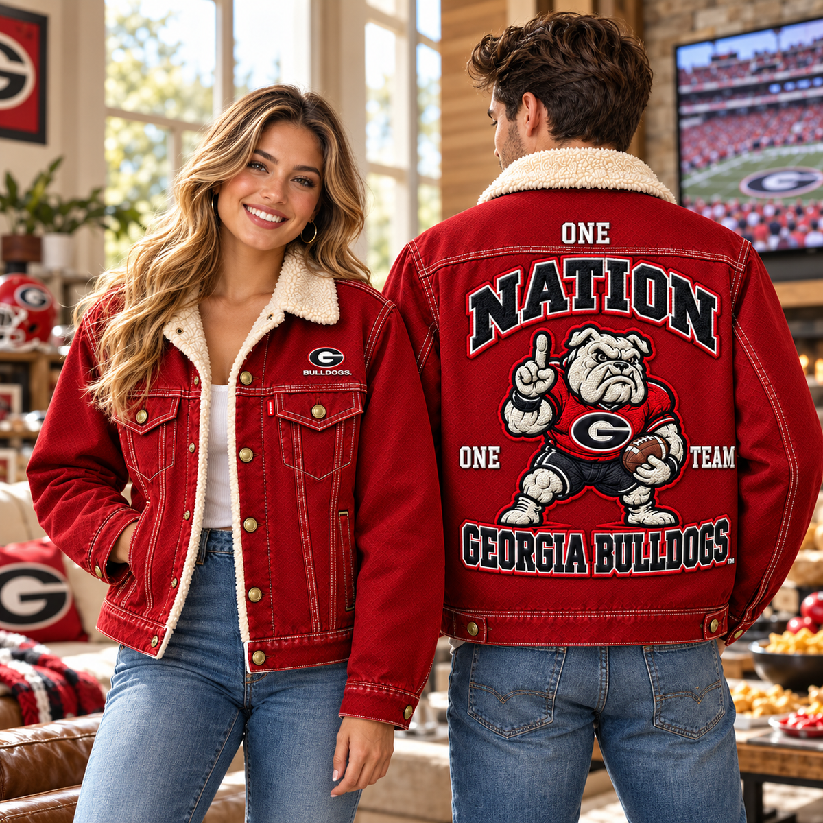 GGBD Premium Fur-Lined Trucker Jacket BMD