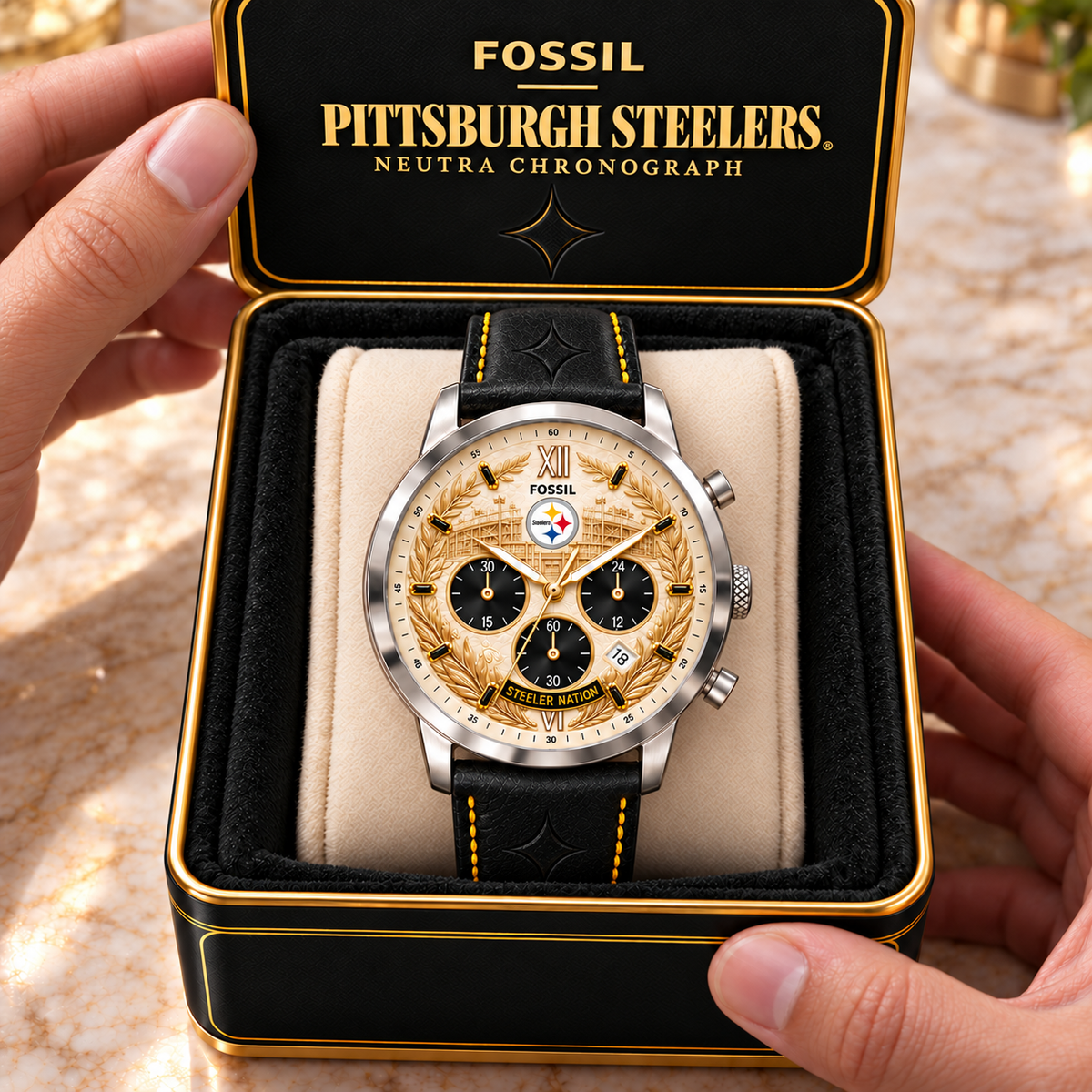 PBS Premium Art Dial Watch TMH