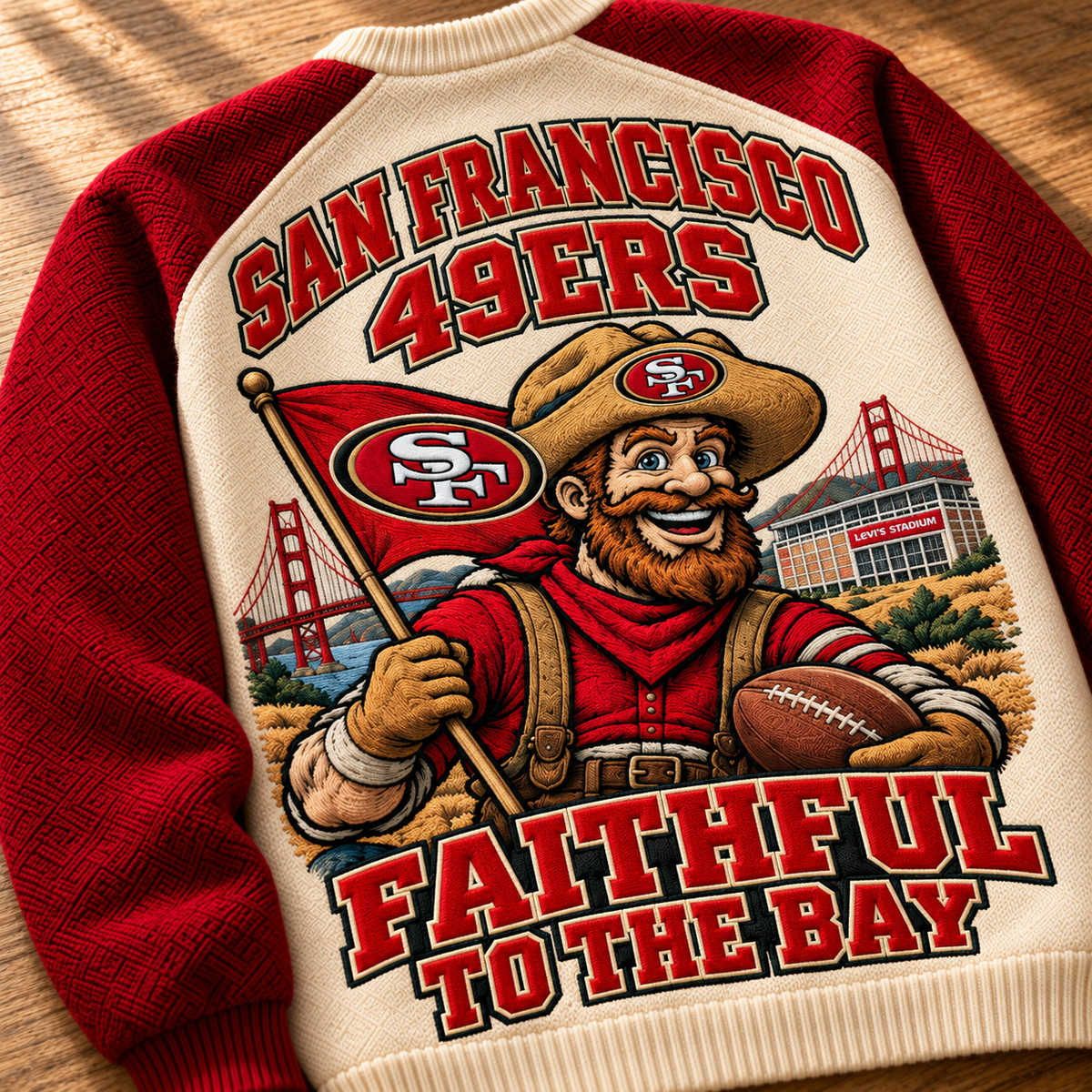 SF49 Embroidered Knit Sweater DNBN