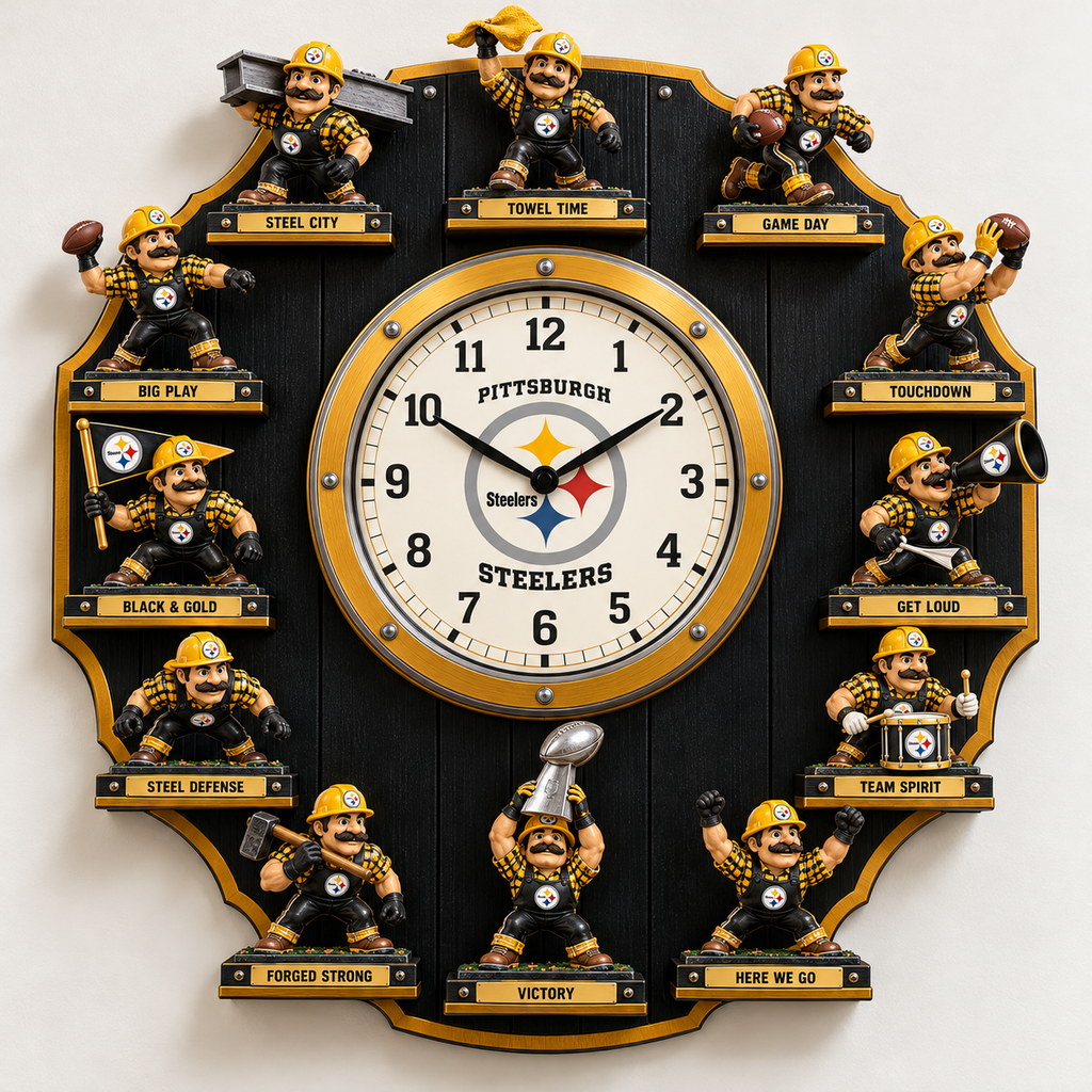 PBS Premium Mascot Sculpture Clock Collection PTKL