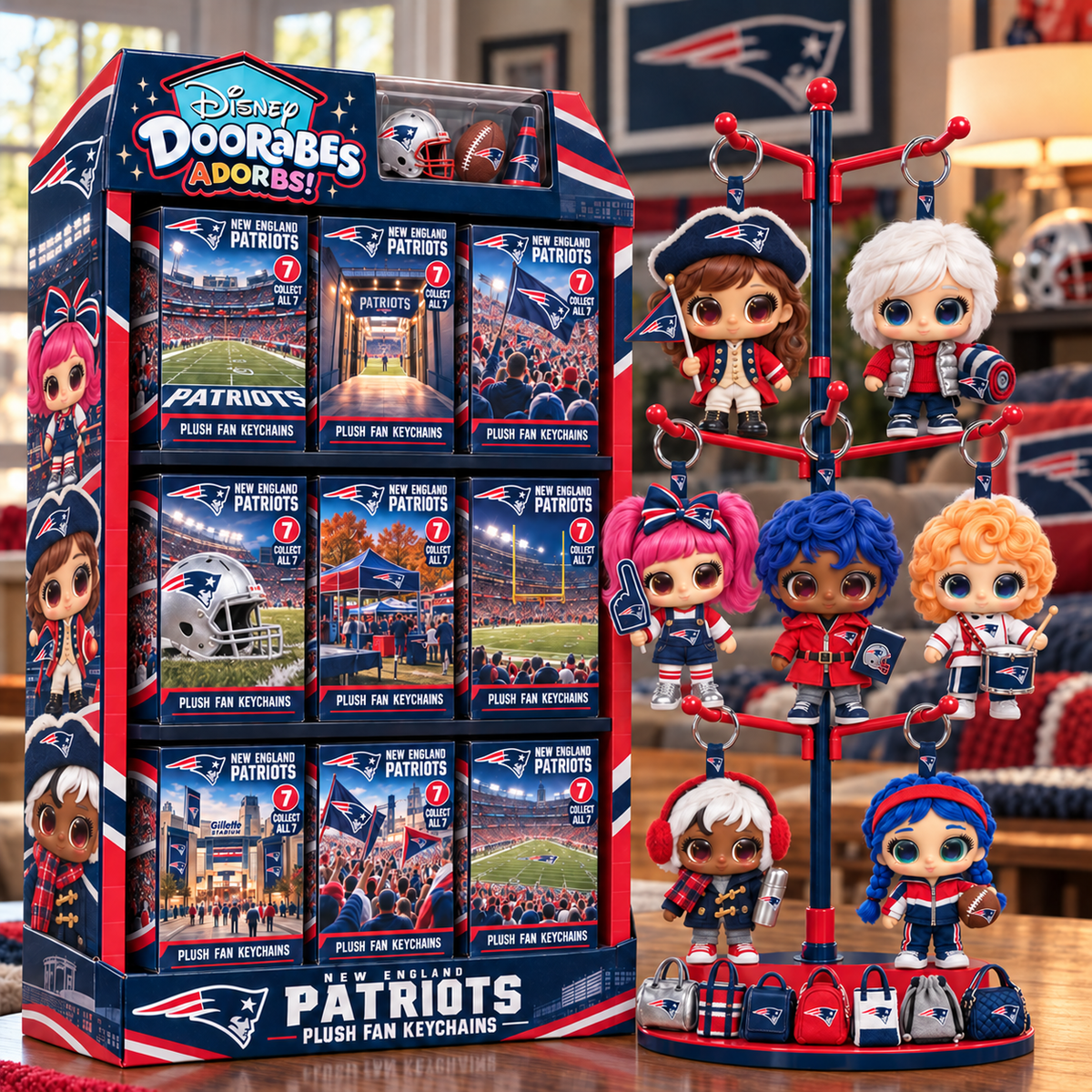 Premium NEP Plush Keychain Collection NTVA