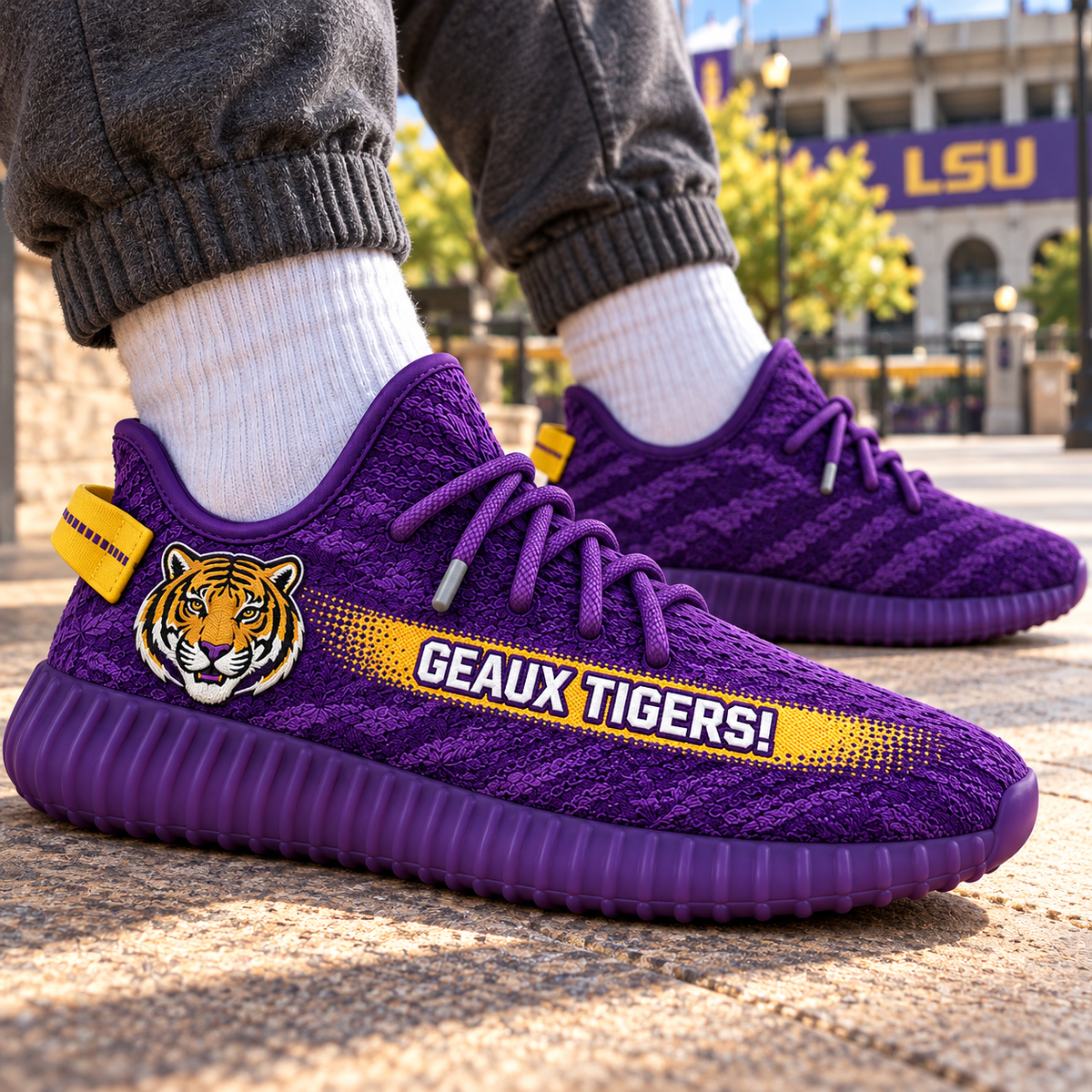 LSU Premium Low-Top Sneakers TTTT