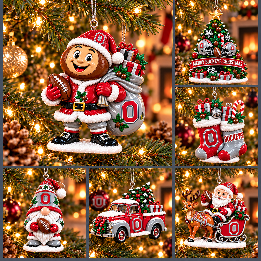 OSB Premium Christmas Tree Ornament Set TMH