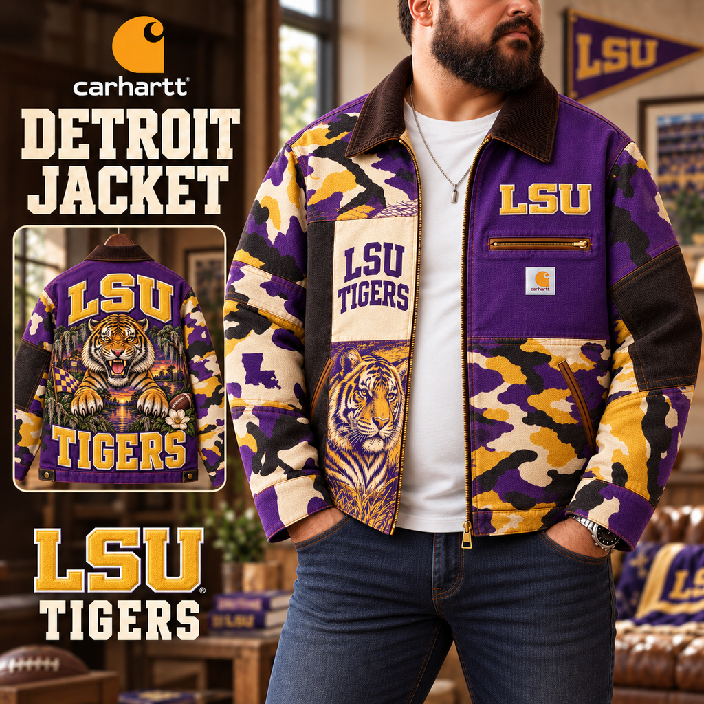 Premium LSU Patchwork Jacket NTVA