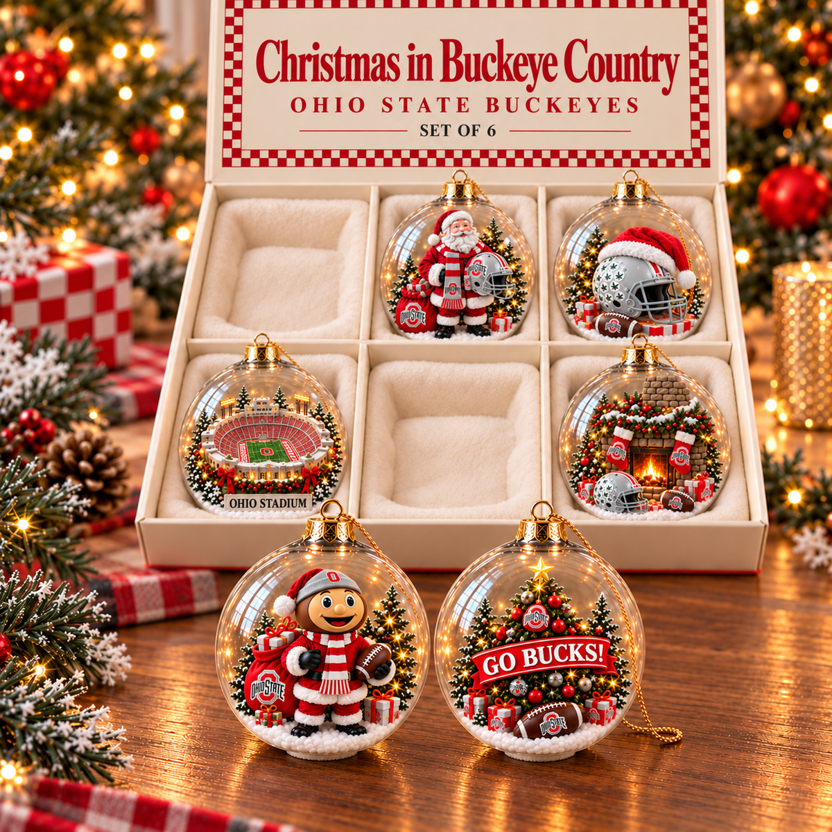 OSB Premium Christmas Tree Ornament Set TMH