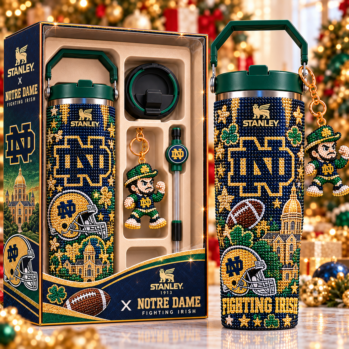 NDFI Premium Rhinestone Tumbler Gift Set NTNA