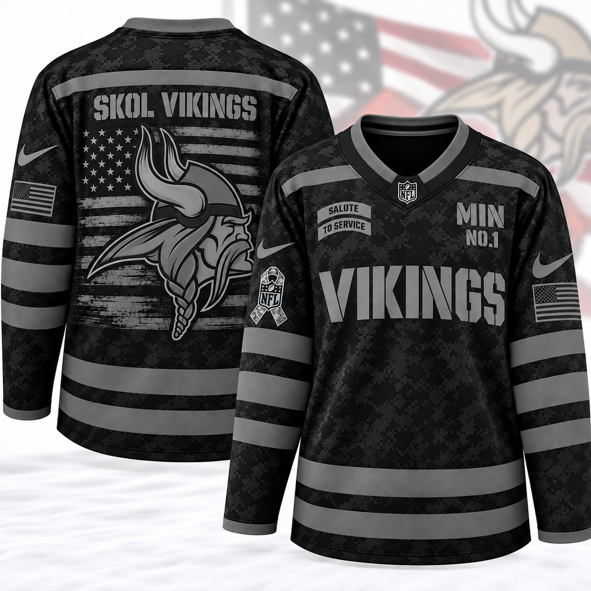 MNV Camo Hockey Jersey NTTB