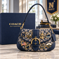 Navy Midshipmen Soho Bag With Charm