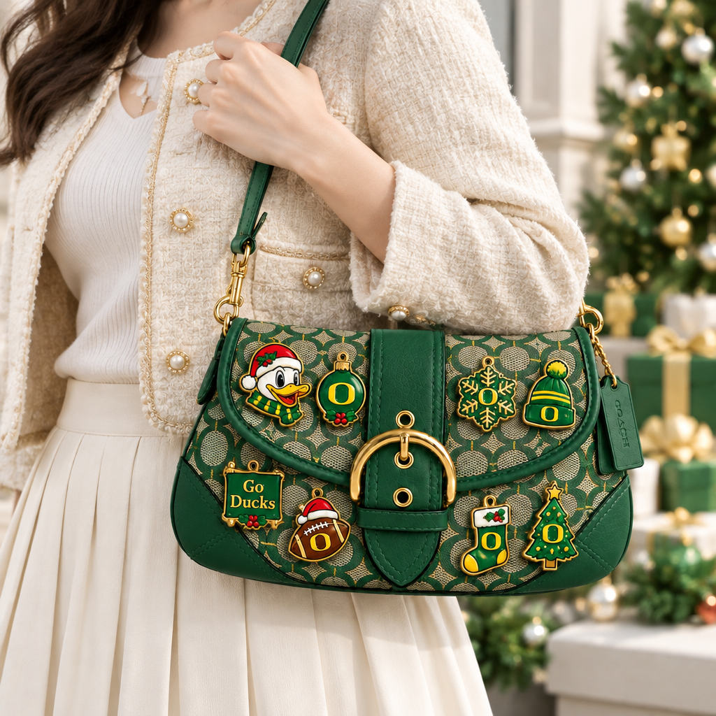 Oregon Ducks Soho Bag With Charm