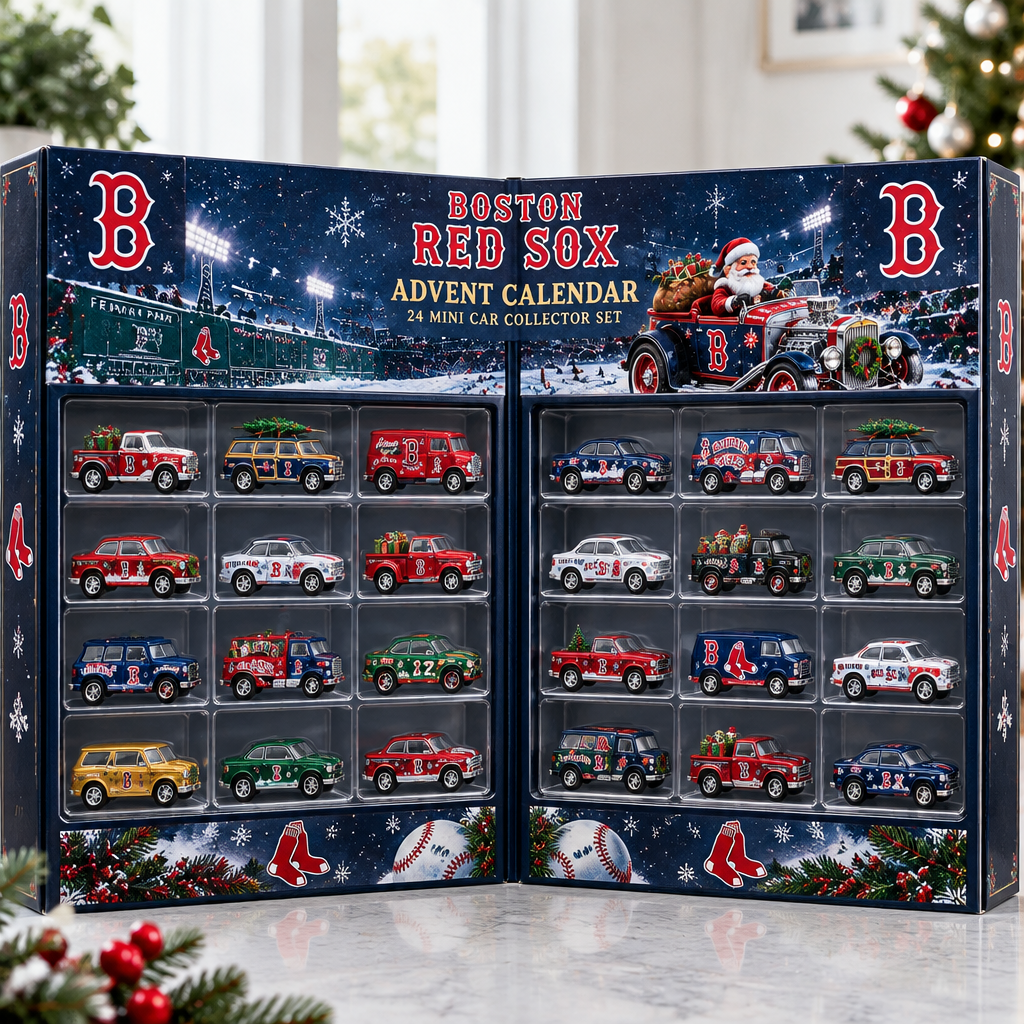 Boston Red Sox Premium Mini Car Advent Calendar