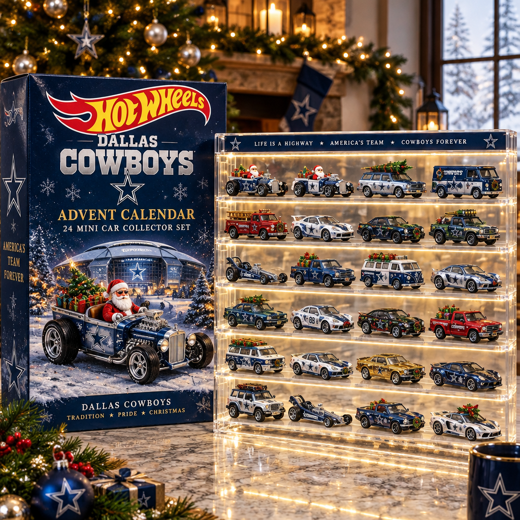 Dallas Cowboys Premium Mini Car Advent Calendar