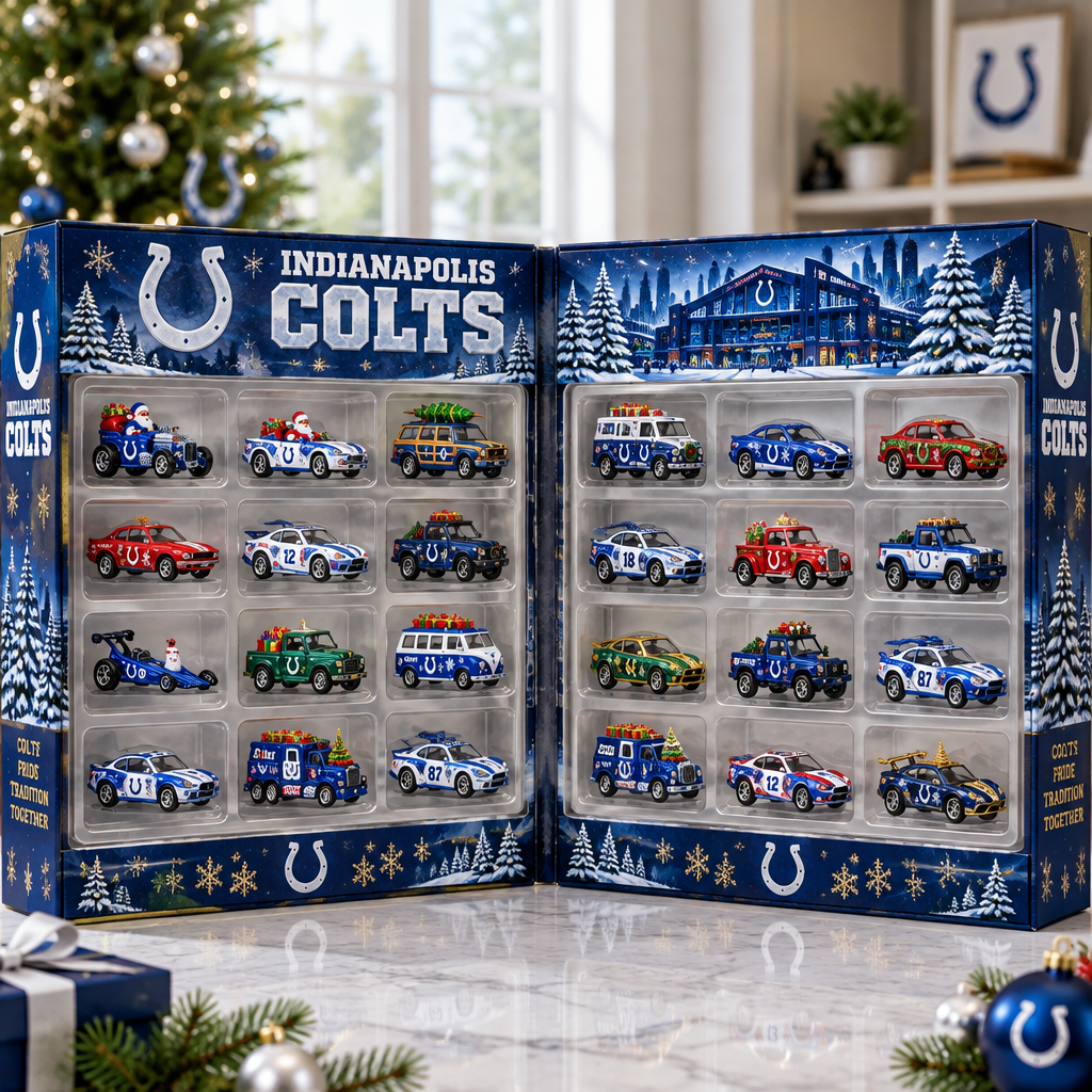 Indianapolis Colts Premium Mini Car Advent Calendar