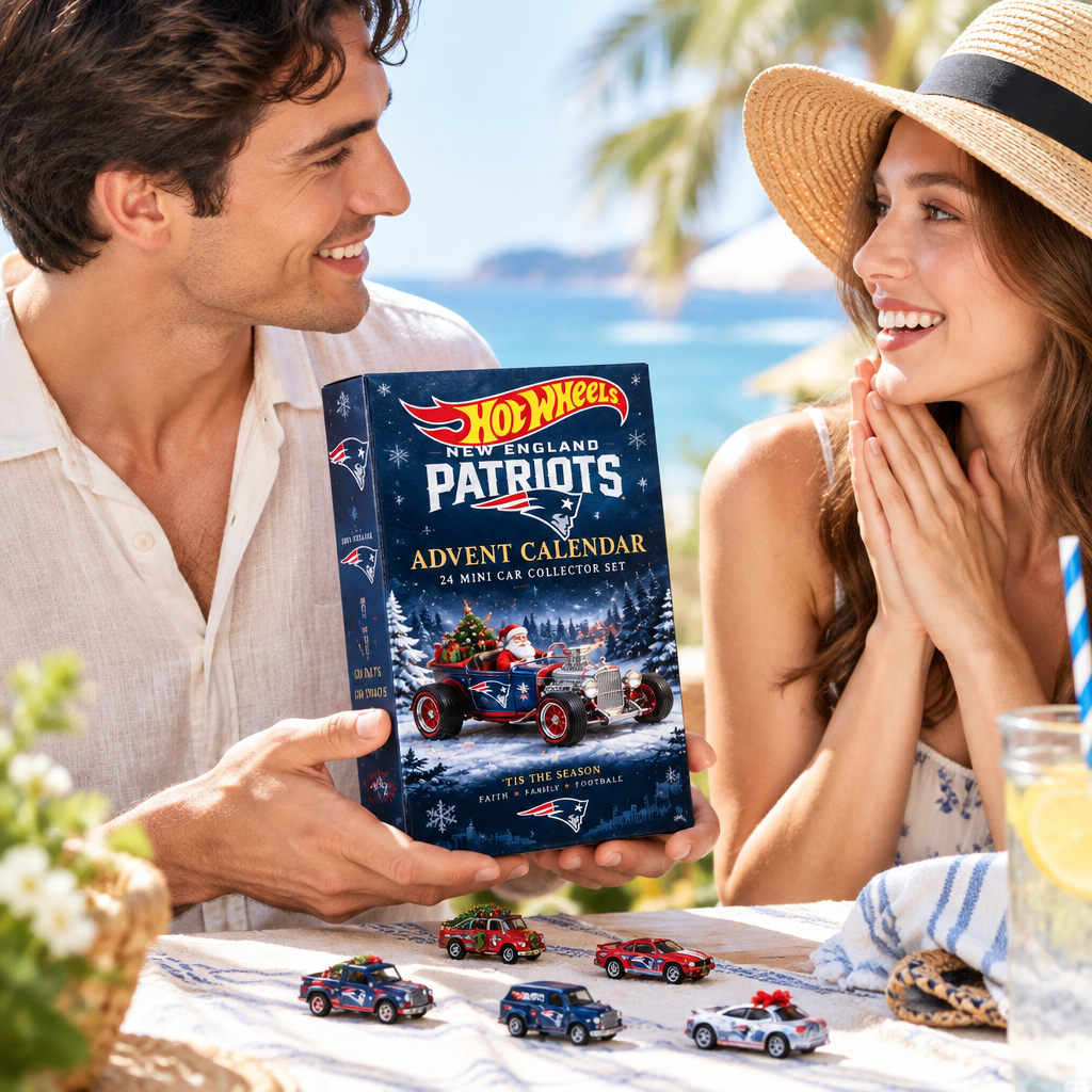 New England Patriots Premium Mini Car Advent Calendar