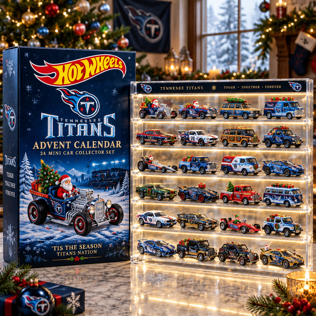 Tennessee Titans Premium Mini Car Advent Calendar