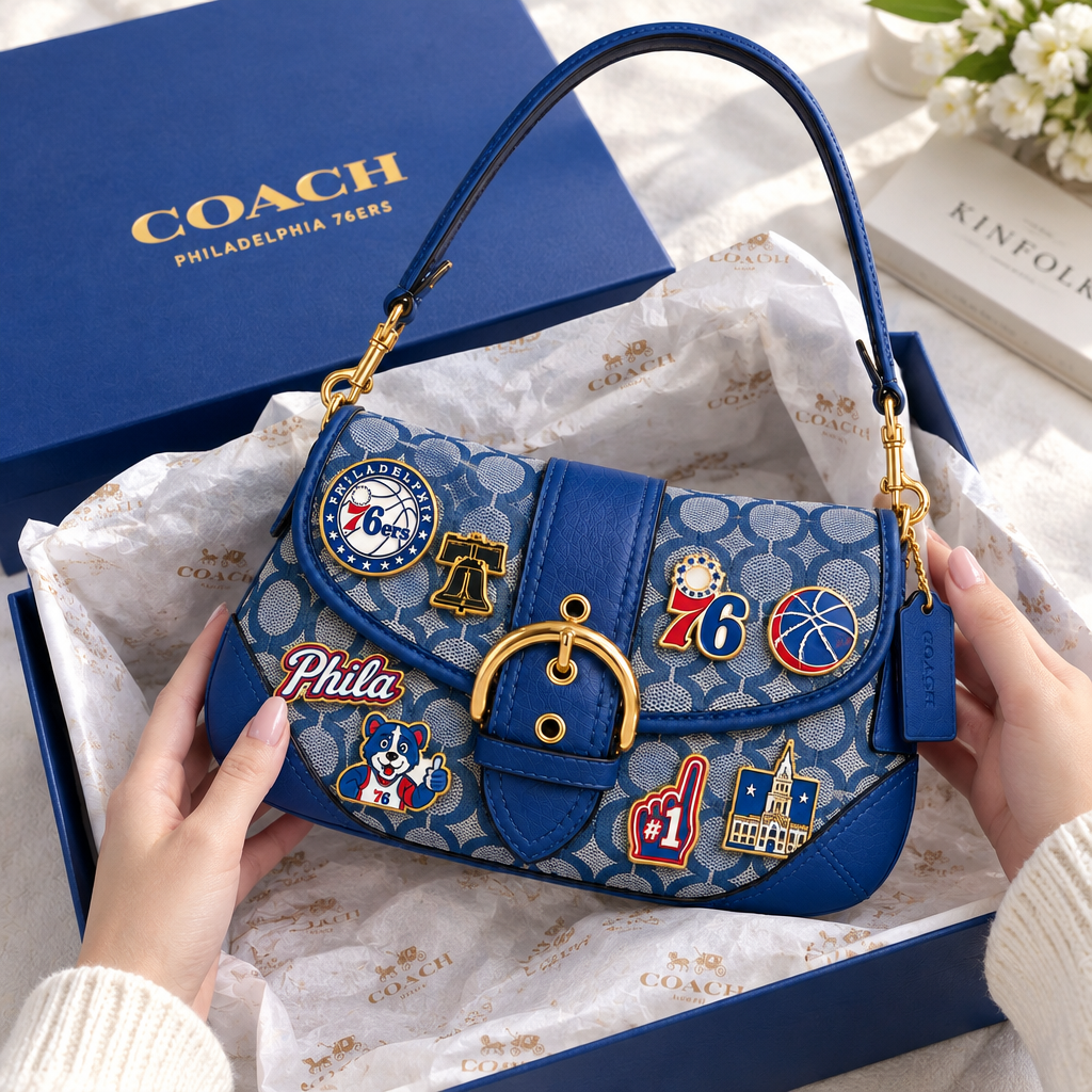 Philadelphia 76ers Soho Bag With Charm