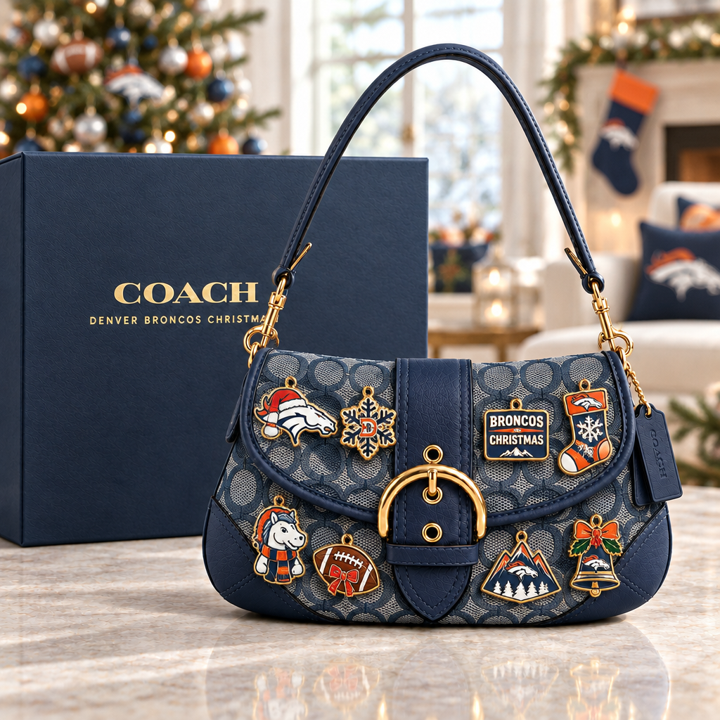 Denver Broncos Soho Bag With Charm